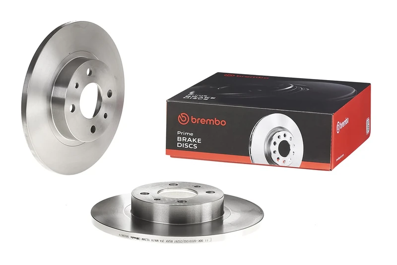 Brembo 08.5086.14 Front Brake Disc - Set of 2