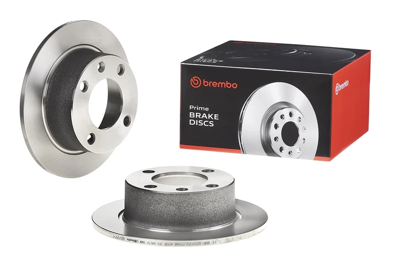Brembo 08.5729.14 Rear Brake Disc - Set of 2