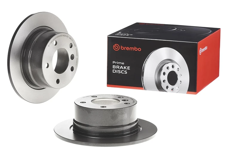 Brembo 08.6853.81 Rear UV Coated Brake Disc - Set of 2