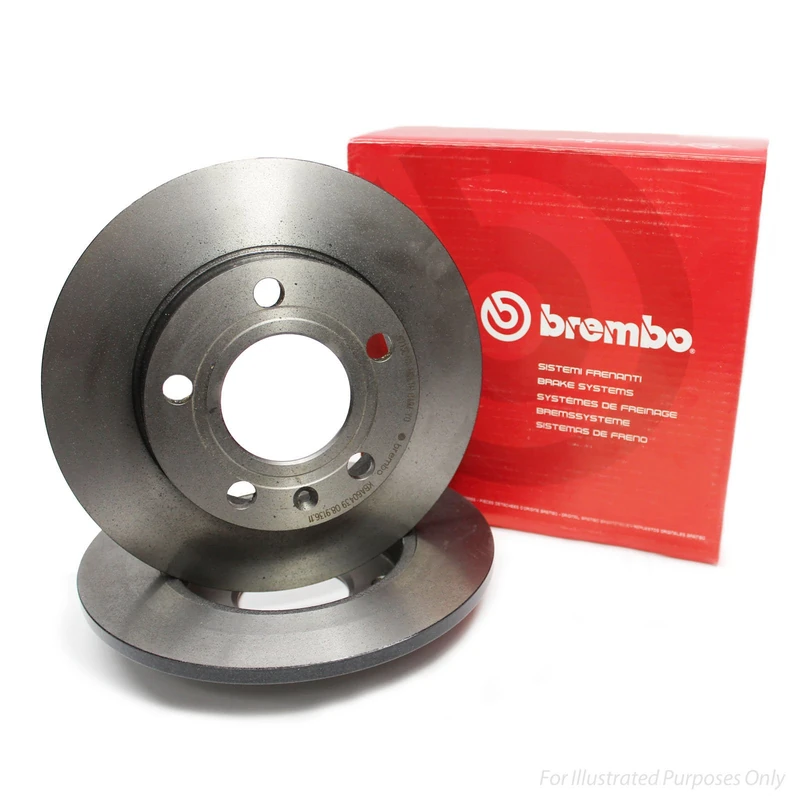 Brembo 08.8705.10 Front Brake Disc - Set of 2