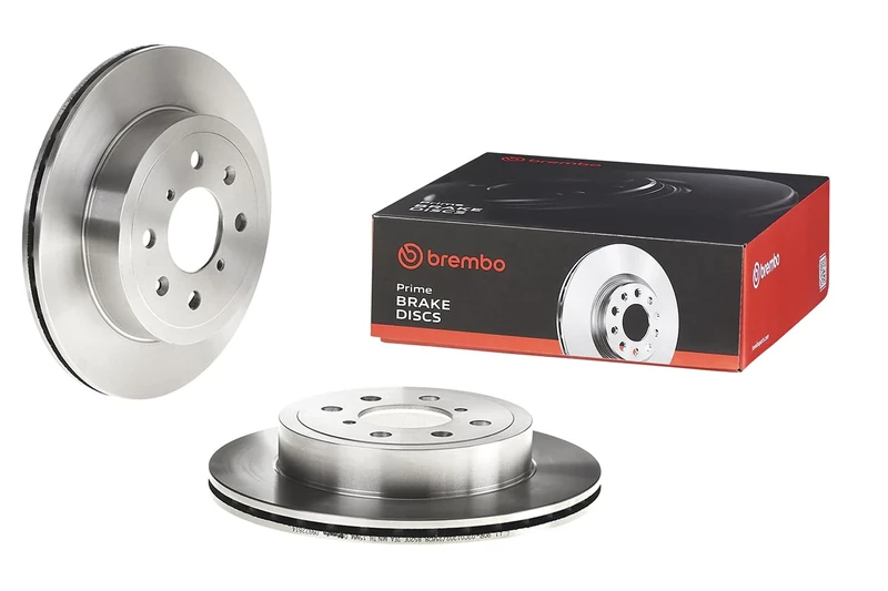 Brembo 09.9728.14 Front Brake Disc - Set of 2