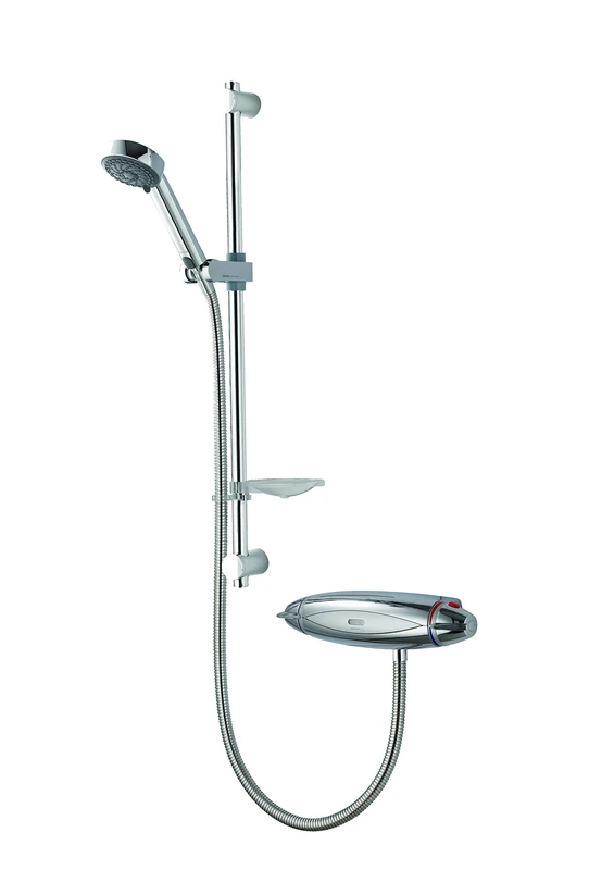 Aqualisa COLT001EA Colt exposed mixer shower with adjustable head, Chrome