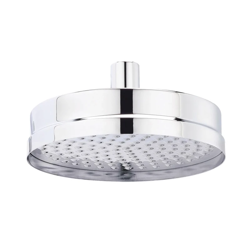 Nuie Old London HEAD01 ǀ Traditional Bathroom Victorian Inspired 6" Tec Fixed Shower Head, 545mm x 200mm x 200mm, Chrome