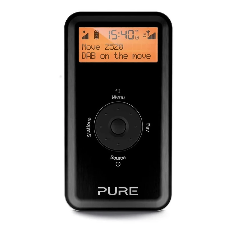 Pure One Elite Series 2 Digital DAB/FM Radio with live radio record and playback – White
