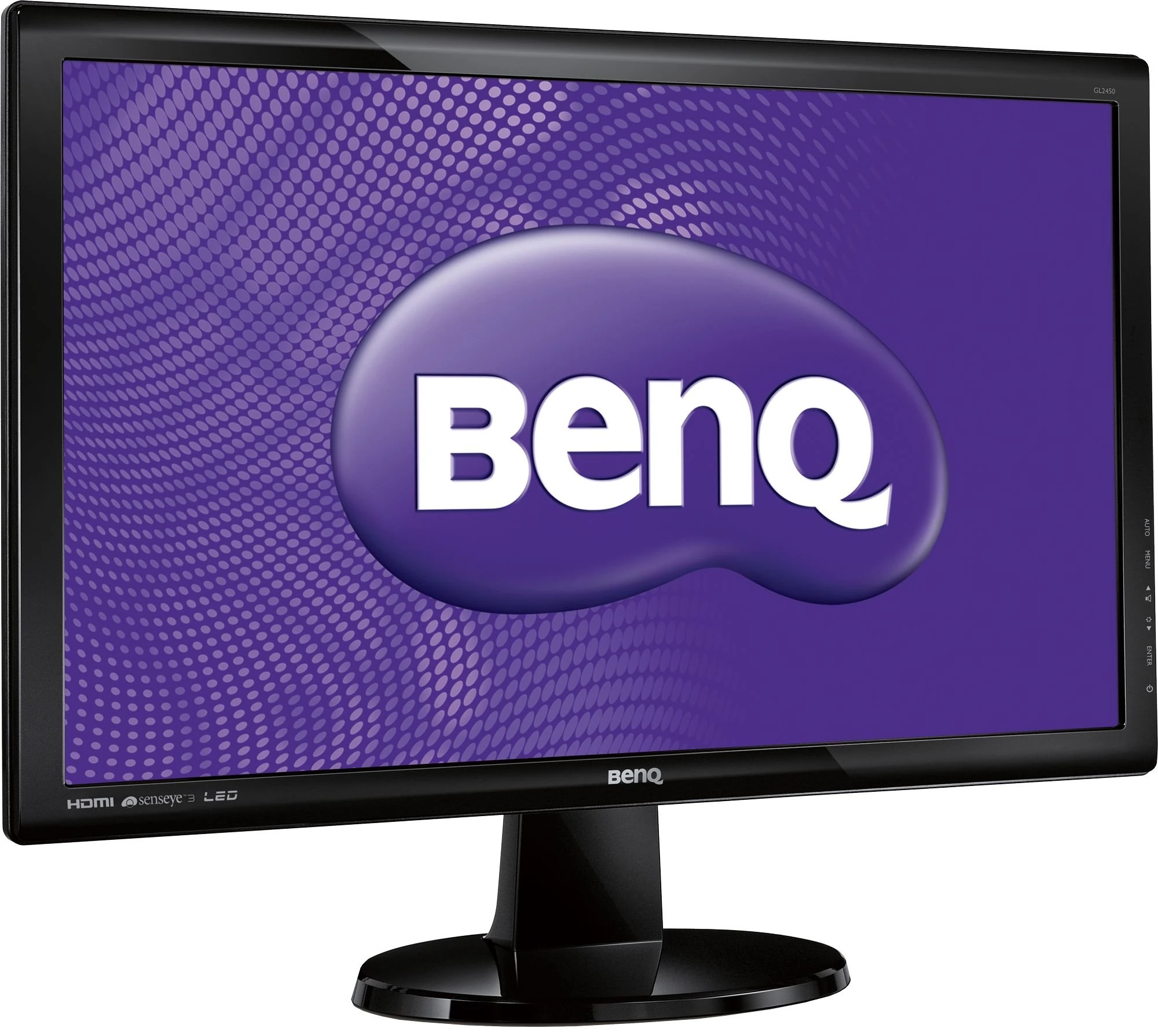 BenQ GL2450HM LED TN 24 inch Widescreen Multimedia Monitor, Glossy Black