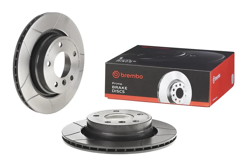 Brembo Max 09.7702.75 Rear Brake Disc - Set of 2