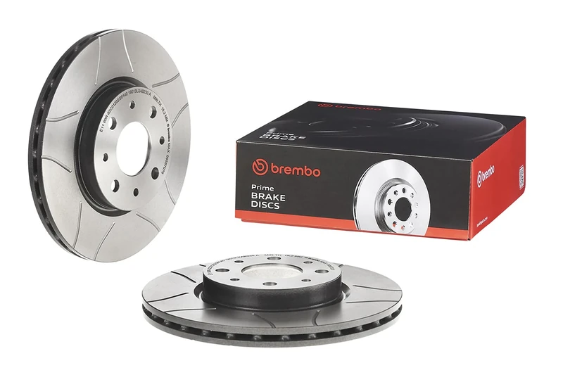 Brembo Max 09.5870.75 Front Brake Disc - Set of 2
