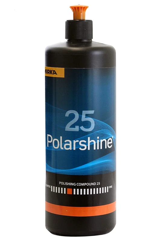 Mirka Polish/Polarshine 25/1000 ml/Professional coarse polish/Silicone-free