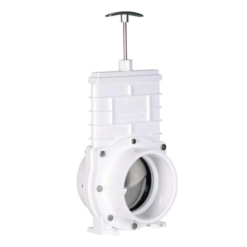 Valterra 4 inch PVC Gate Valve - Stainless Steel Paddle 6401 - Image 1