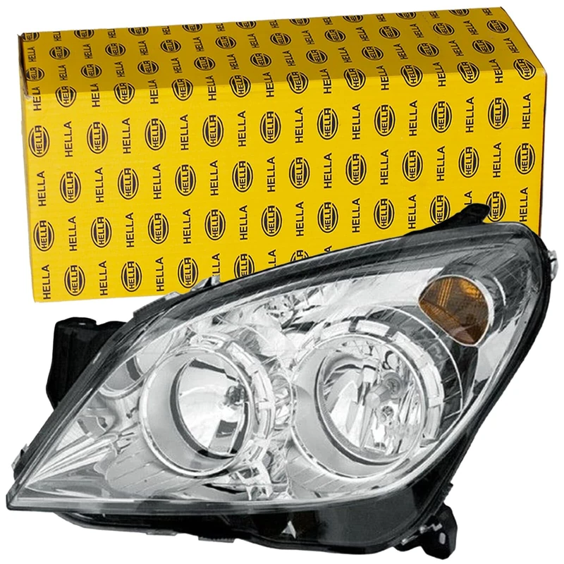 HELLA 1EG 270 370-611 Halogen-Headlight - ECE - for right-hand traffic - Left Front