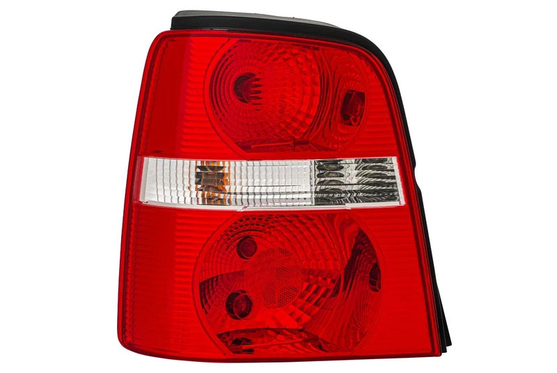 HELLA 2VP 008 759-051 Rearlight - Bulb - Crystal clear/Red - ECE - left