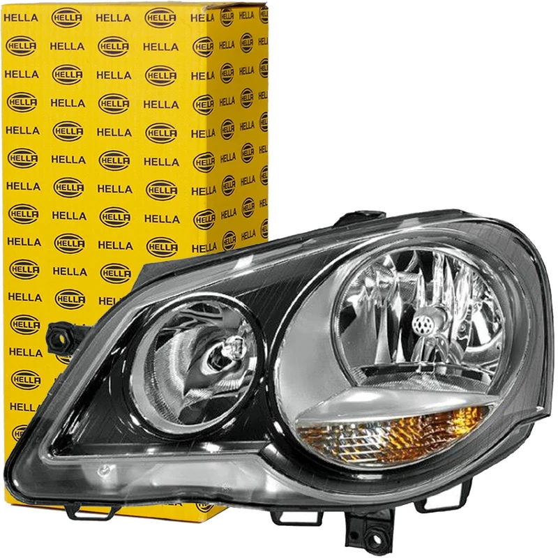HELLA 1EE 247 019-211 Halogen/FF-Headlight - ECE - for right-hand traffic - Left Front