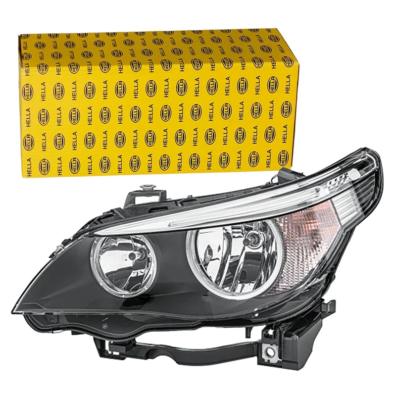 HELLA 1EF 008 673-071 Halogen-Headlight - ECE - for right-hand traffic - Left Front