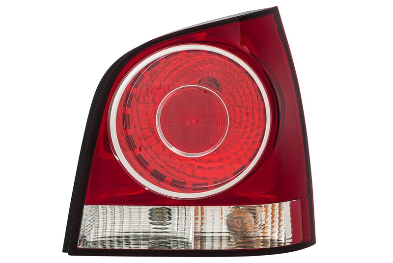 HELLA 2VP 965 303-081 Rearlight - Bulb - Crystal clear/Red - ECE - for right-hand traffic - right