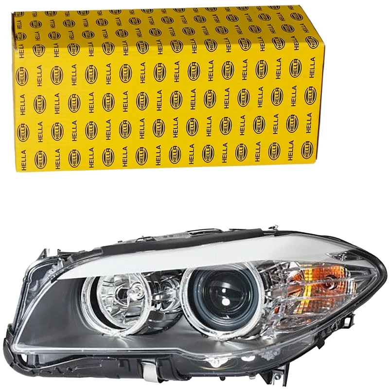 HELLA 1EL 010 131-011 DE/Halogen-Headlight - ECE/CCC - for right-hand traffic - Left Front