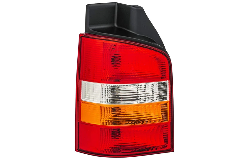 HELLA 2SK 008 579-091 Rearlight - Bulb - Yellow/Crystal clear/Red - ECE - left