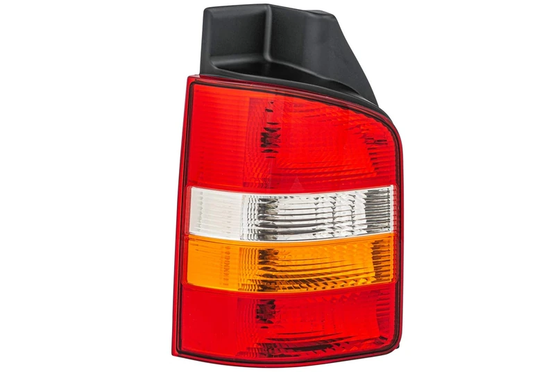 HELLA 2SK 008 579-111 Rearlight - Bulb - Yellow/Crystal clear/Red - ECE - left