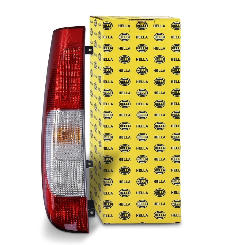 HELLA 2SK 964 596-011 Rearlight - Bulb - Crystal clear/Red - ECE/CCC - left