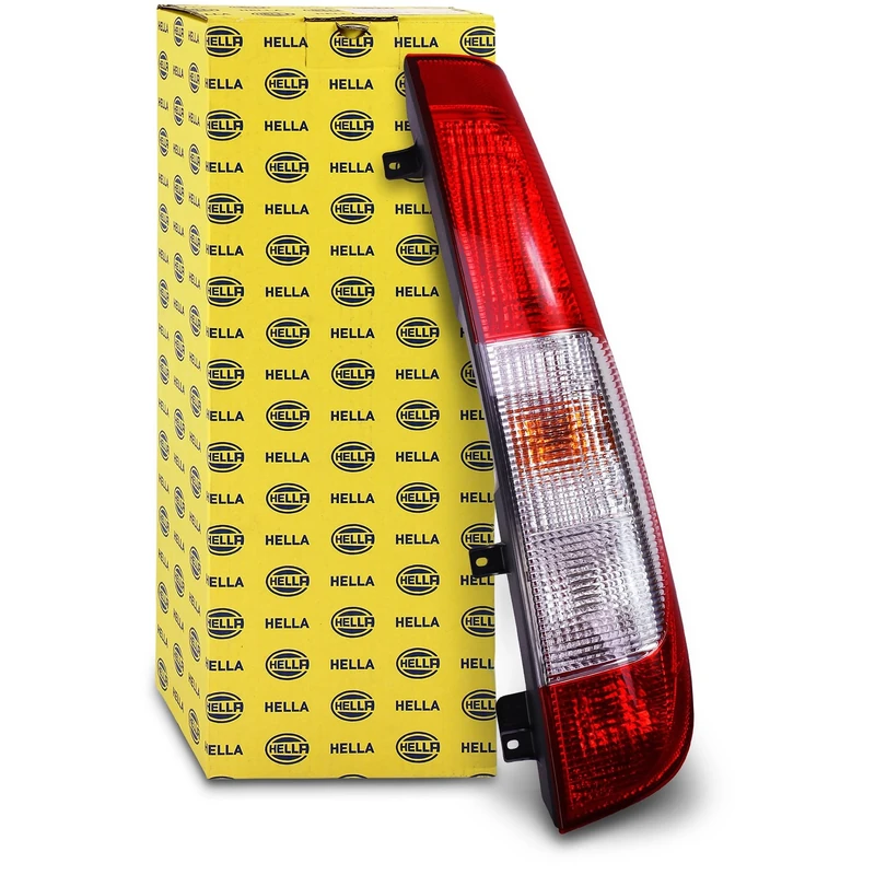 HELLA 2SK 964 596-021 Rearlight - Bulb - Crystal clear/Red - ECE/CCC - right