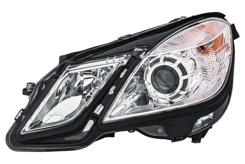 HELLA 1EL 010 800-011 DE/Halogen-Headlight - for right-hand traffic - Left Front