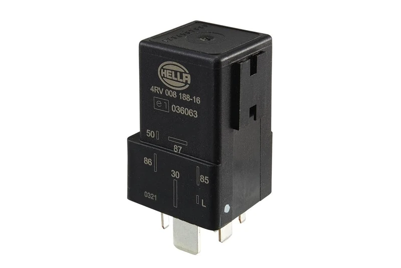 HELLA 4RV 008 188-161 Control Unit, glow plug system - 12V - 6-pin connector - Pre-Glow Time: 8sec. - without external temperature measurement - Image 1