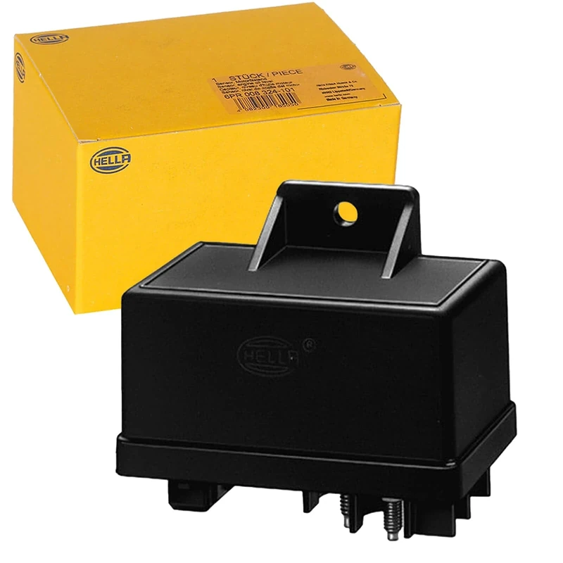 HELLA 4RV 008 188-301 Control Unit, glow plug system - 12V - 6-pin connector - Pre-Glow Time: 8sec. - after-glow capable - with external temperature measurement