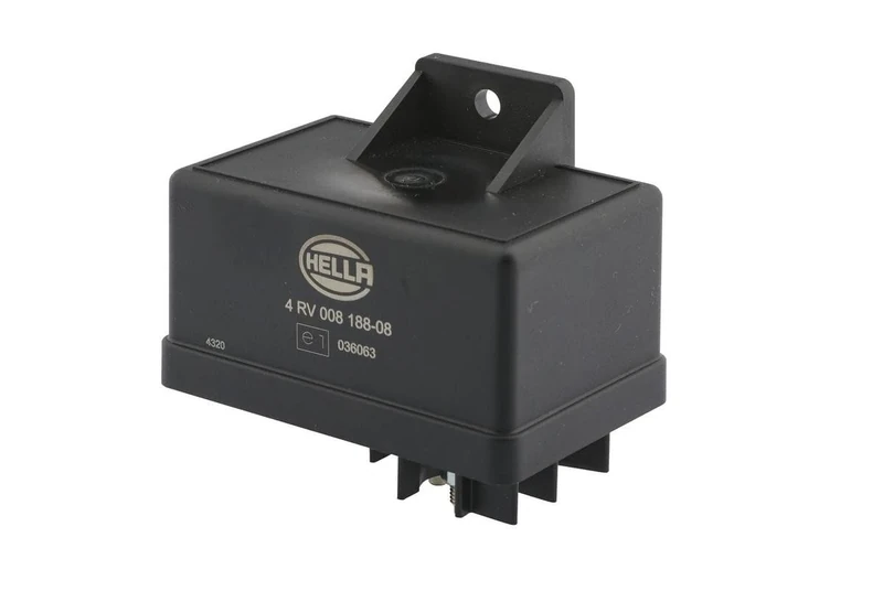 HELLA 4RV 008 188-081 Control Unit, glow plug system - 12V - 6-pin connector - Pre-Glow Time: 14sec. - without external temperature measurement