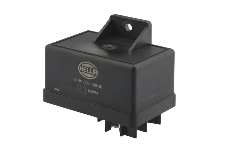 HELLA 4RV 008 188-101 Control Unit, glow plug system - 12V - 6-pin connector - Pre-Glow Time: 9sec. - without external temperature measurement