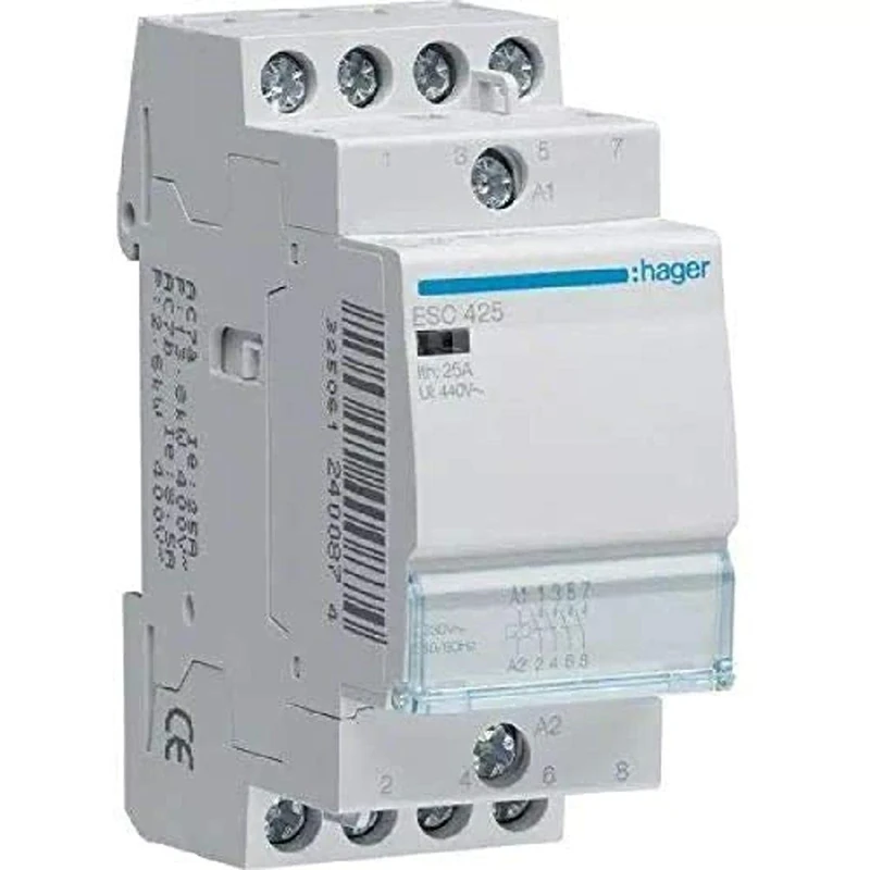 Hager Contactor ESC425 4 N/O