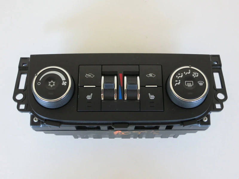 ACDelco GM Genuine Parts 15-74133 Black Plastic Transistor Rotary Switch Heating and Air Conditioning Control Panel with Rear Window Defogger Switch - Automatic Operation