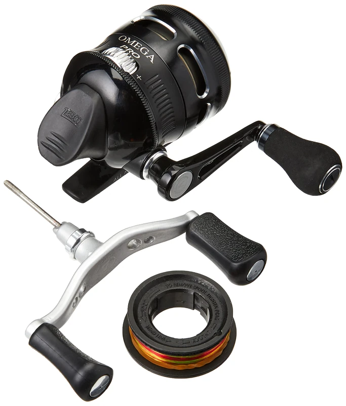 Zebco 606154-SSI Zebco Omega 2 Pro Spincast Reel 6+1BB 3.4: 1 6lb/100yd - multi, N/A