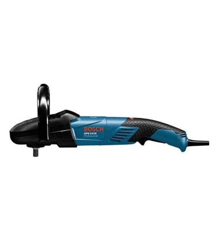 Bosch Professional GPO 14 CE polisher (1,400 W, 750–3,000 min-1 no-load speed, including auxiliary handle, D handle)