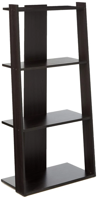 Furinno Hidup Tropika Tall Ladder Shelf, Espresso - Image 1