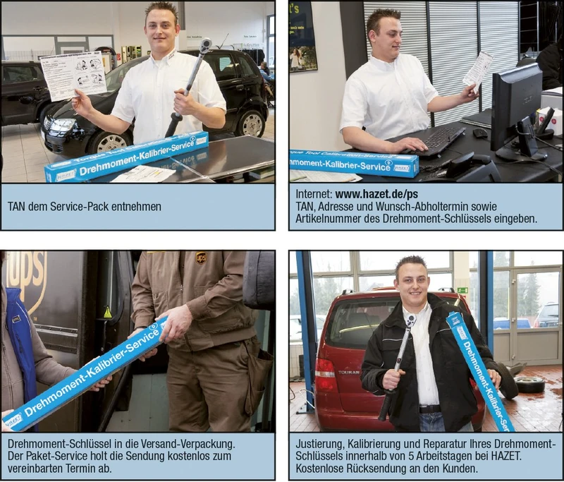 HAZET SP-30 Torque Wrench Service Box - Multi-Colour