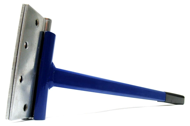 Hinge Tweaker Heavy Duty Blue Hinge Bender for .180 Gauge Commercial Doors - Image 1