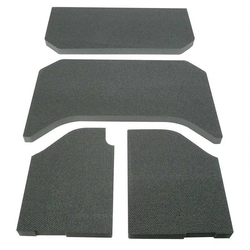 Design Engineering DEI Boom Mat sound-deadening Headliner for Jeep Wrangler 4-Door Jeep Wrangler (2007-2010) Black