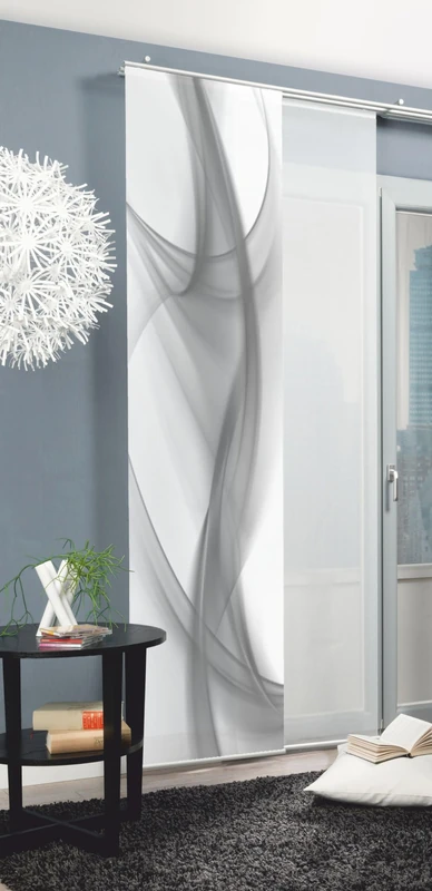 HOME FASHION 86751-703 Grey (H: 96,5" W: 23,6")