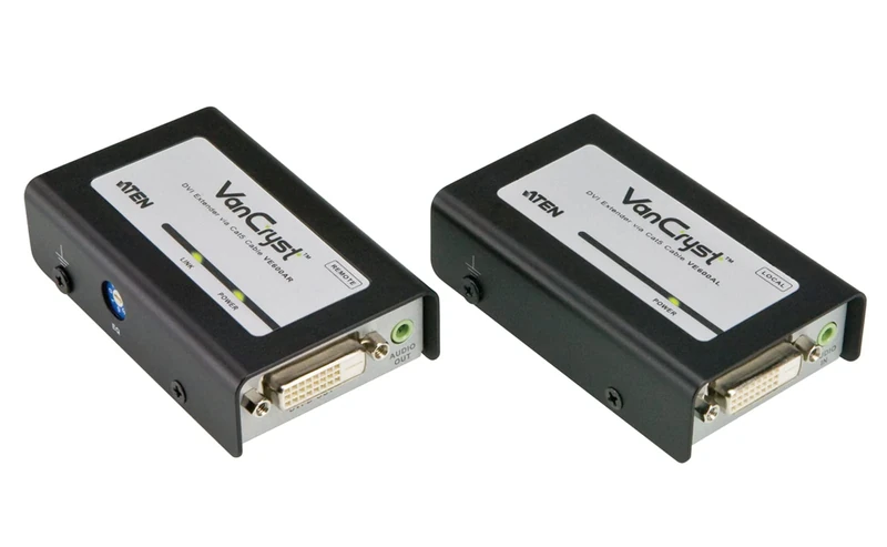 Aten VE600A DVI Extender with Audio Local Unit with Remote Unit