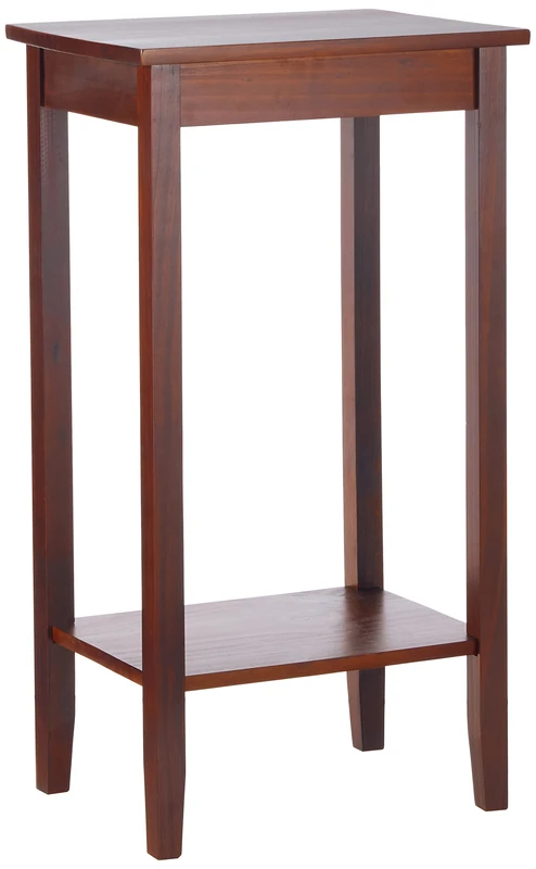 DHP Rosewood Tall End Table Brown