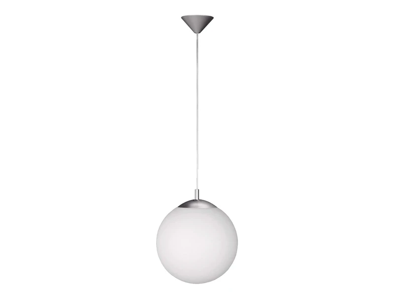 Wofi 6248.01.64.0300 75 Watt Incandescent Point Pendant, Nickel