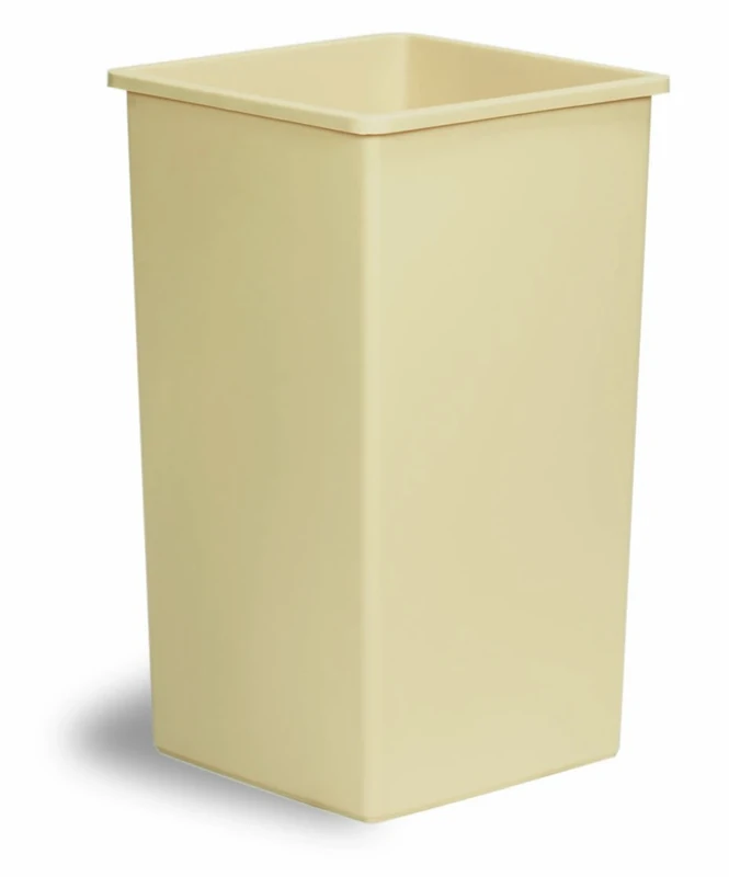 Contico CB020-GY Polypropylene Drop Shot Bin, Base Only, 112 L Capacity, Grey - Image 1