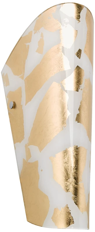 Selene illuminazione Bloom Wall Light 70 W, White and Gold