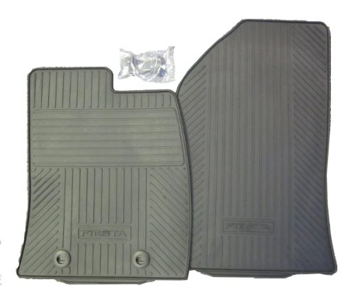 Ford Genuine Fiesta Mk6 Front Rubber Floor Mats Set of 2 2002-2008 1446604