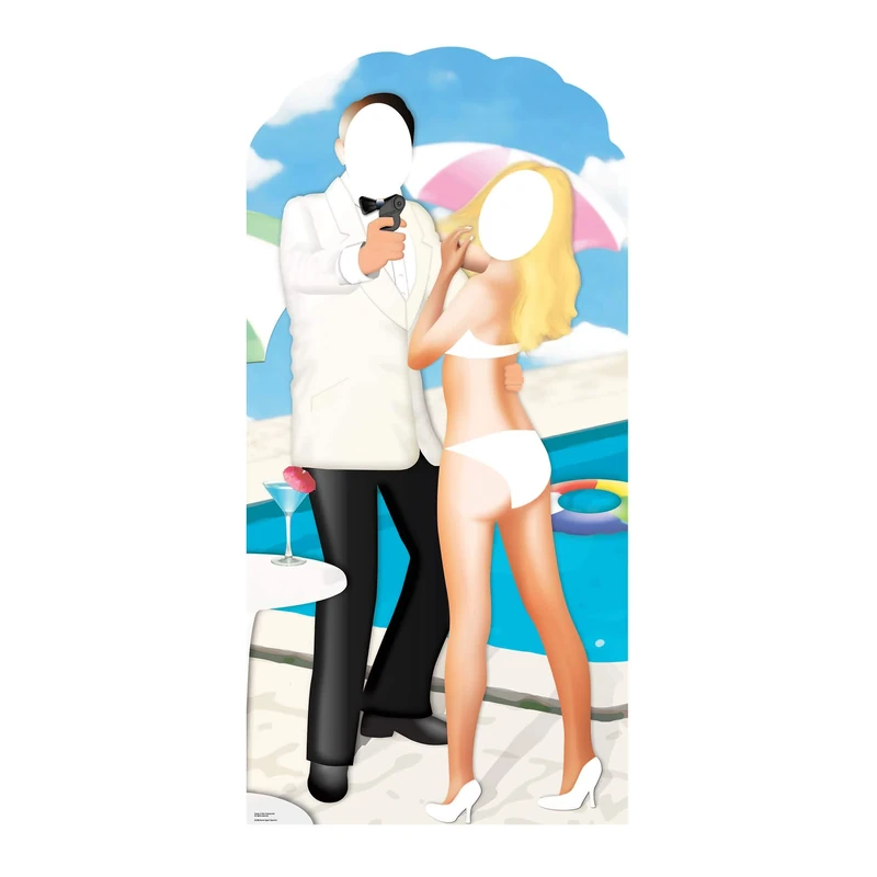 Star Cutouts SC358 Secret Agent Cardboard Cut Out - Image 1