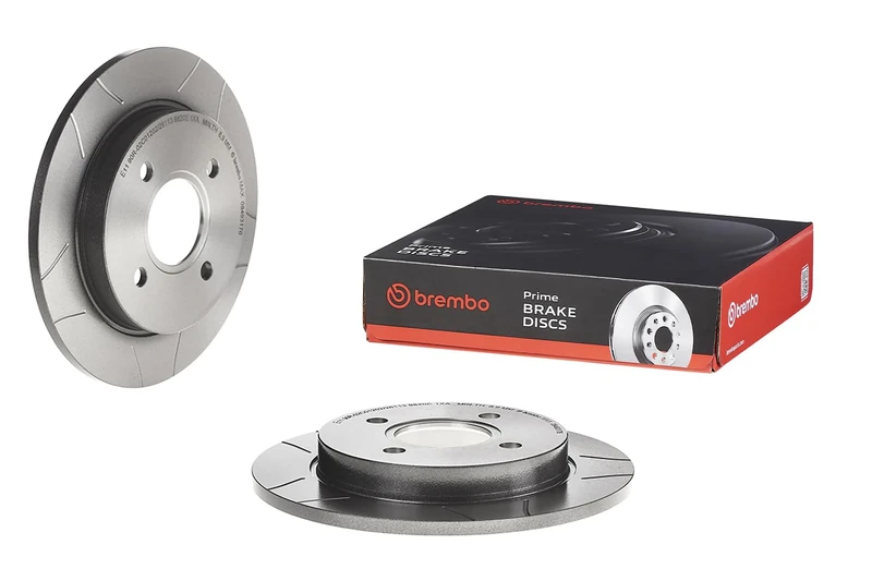 Brembo Max 08.4931.76 Rear Brake Disc - Set of 2