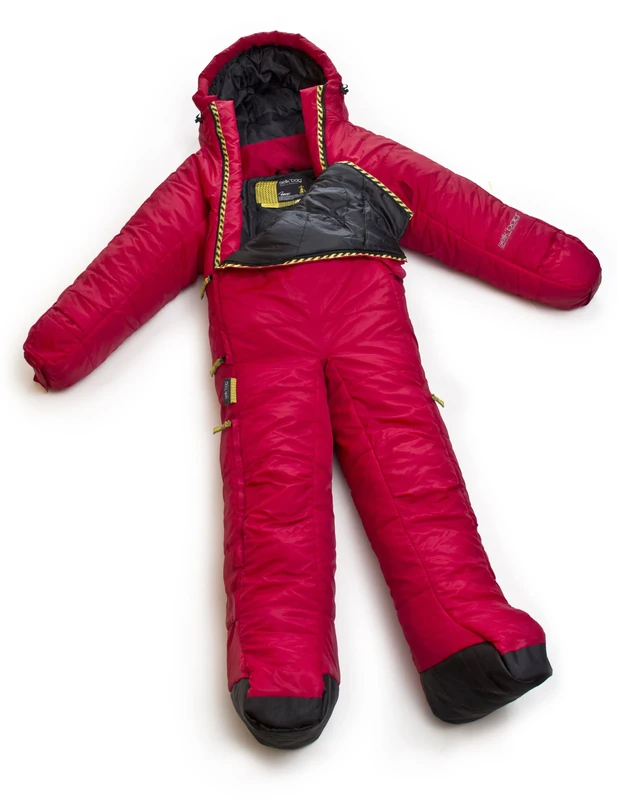Selk'bag Unisex's Original Wearable Sleeping Bag with Arms and Legs, Chilli Pepper, Large
