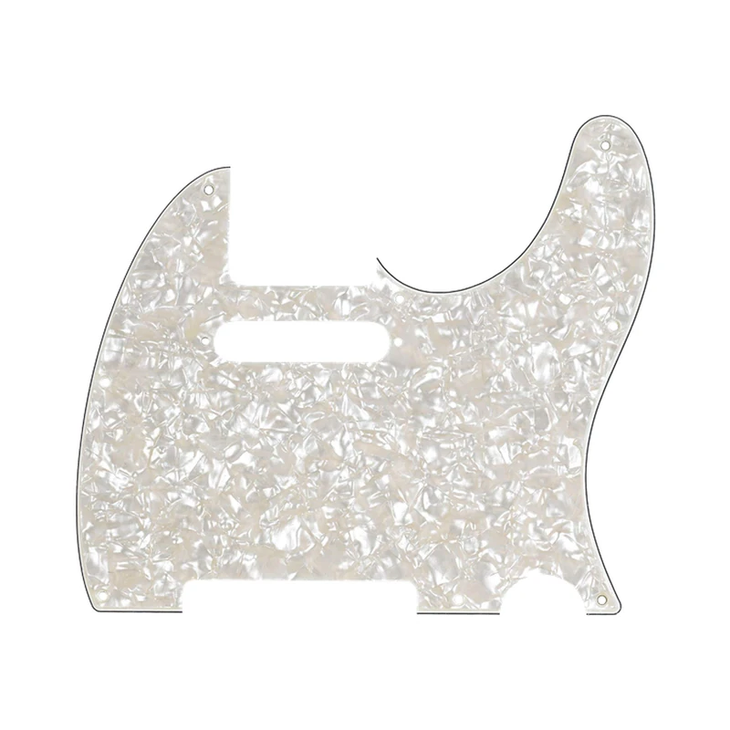 Fender 099 2174 4 Ply Knitting Pattern with Aged White Pearl 8 Hole Mount Telecaster Pickguard - Image 1