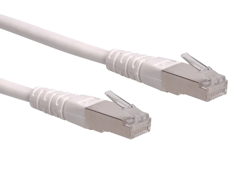 Roline 21151396 15 m S/FTP Cat 6 Ethernet Network LAN Cable with RJ45 Connector - White