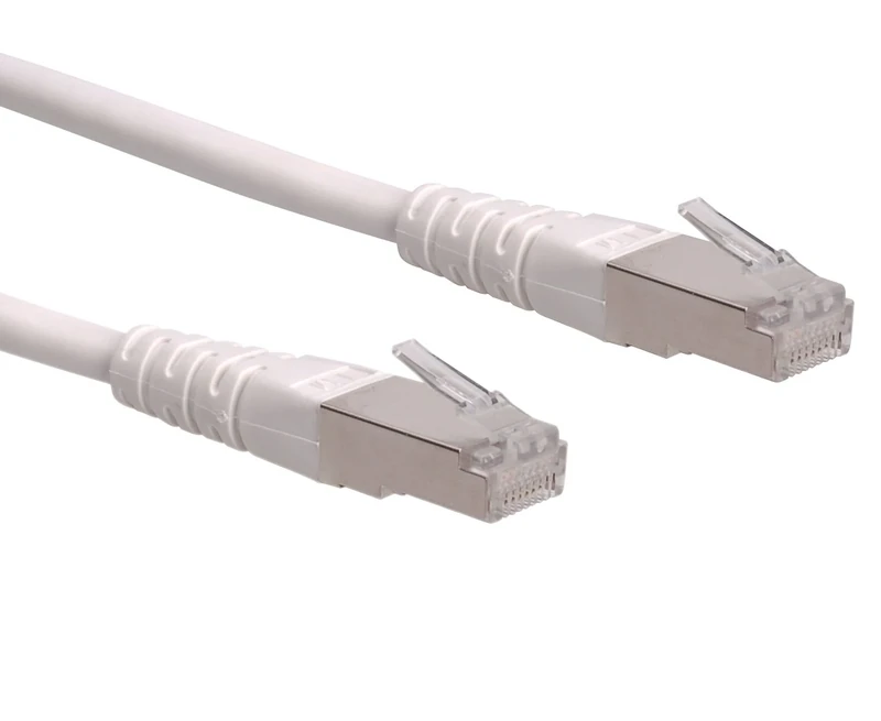 Roline 21151406 20 m S/FTP Cat 6 Ethernet Network LAN Cable with RJ45 Connector - White