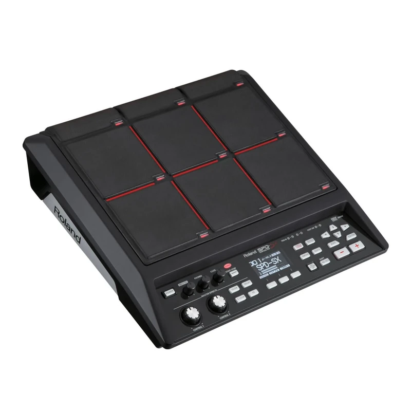 Roland Spd-Sx Percussion Sampling Pad, Unique Sampling-Pad Concept, 4 Gb Internal Memory/Black